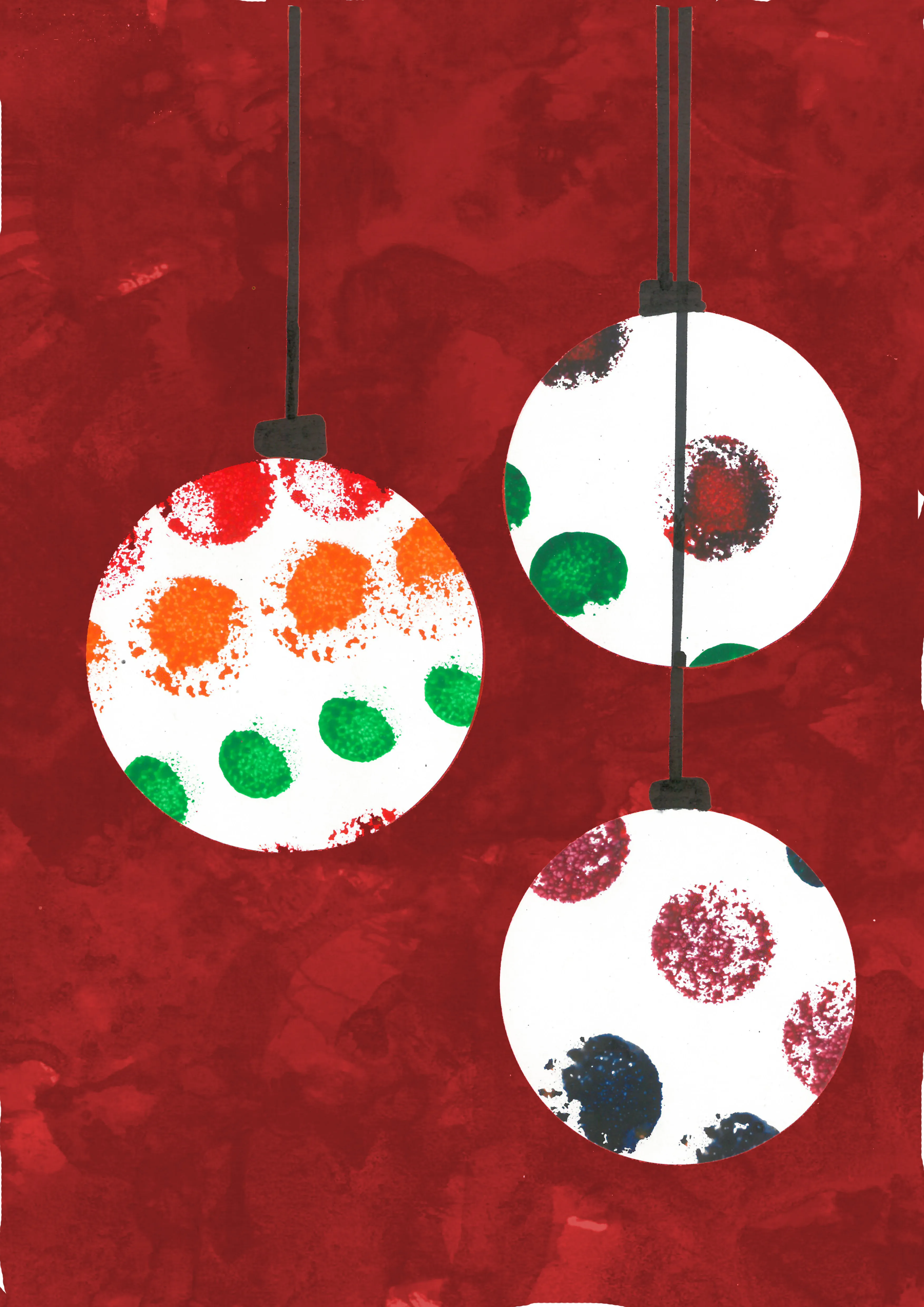 Sujet 4 Weihnachtskarten 2025