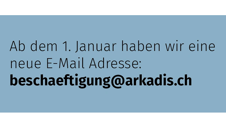 Neue Mailadresse